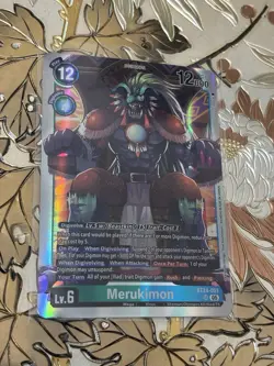 Digimon Card Game Merukimon BT24-051 SR Time Stranger - Image 1