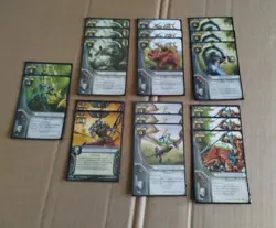 Warhammer Invasion LCG Lizardmen - Vampire Lot 160 Sleeved + Capital Board cards - Image 3