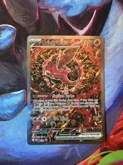 Oricorio EX 024 Mega Evolution Promo Holo Fire Pokemon Card NM - Image 1