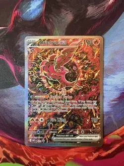 Oricorio EX 024 Mega Evolution Promo Holo Fire Pokemon Card NM - Image 1