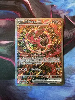Oricorio EX 024 Mega Evolution Promo Holo Fire Pokemon Card NM - Image 1