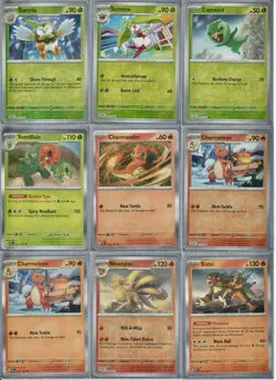 Pokemon Obsidian Flames (SV) - 92 Card Lot - Holo & Reverse Holo No Duplicates - Image 3