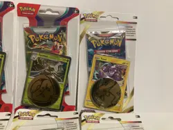 Pokemon TCG Sealed Blister Pack Lot (15) Promo Cards + Coins Lost Origin Fusion - Image 4