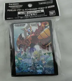 Digimon 2022 Susanoomon & Friends Standard Deck Protector Card Sleeve - Image 1