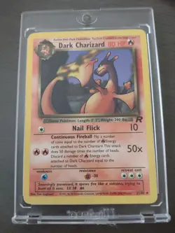 Dark Charizard Rare Team Rocket 21/82 - Great looking card (2) - Image 1