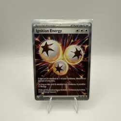 Pokemon Ignition Energy Special Energy Card 124/094 FULL ART English - Image 1
