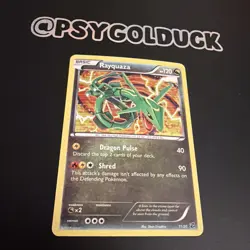 Pokemon TCG Dragon Vault Rayquaza Holo Rare Card 11/20 Light Play Condition A7 - Image 2