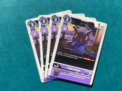 Falcomon BT13-079 Playset Versus Royal Knights Digimon Card Game x4 - Image 1