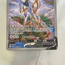 Pokemon Arceus V Full Art Holo Ultra Rare 166/172 Brilliant Stars Card - Image 3