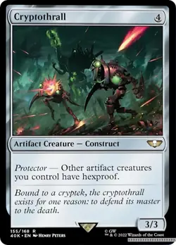 Cryptothrall [40K - 155] - NM [Normal] TCG MTG - Image 1