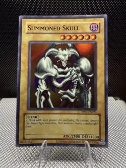 Yugioh - Summoned Skull RP01-EN024 Unlimited Super Rare Retro Pack Reprint NM - Image 1