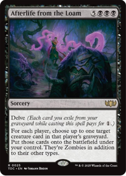 Afterlife from the Loam #0025 (NM) Tarkir Dragonstorm TDC Magic MTG - Image 1