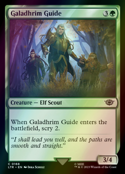 MTG Galadhrim Guide Foil ** The Lord of the Rings ** English (NM) - Image 1