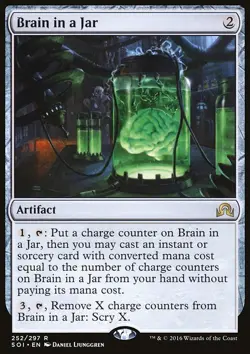 MTG Magic the Gathering Brain in a Jar (252/355) Shadows over Innistrad NM - Image 1