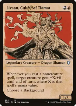 Livaan, Cultist of Tiamat (402/1062) CLB NM - Image 1