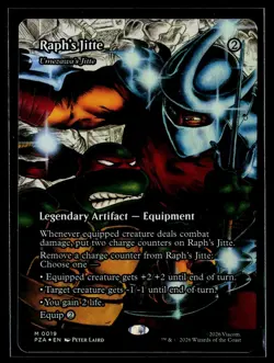 Raph's Jitte (Umezawa's Jitte) Teenage Mutant Ninja Turtles Borderless FOIL 19 - Image 1
