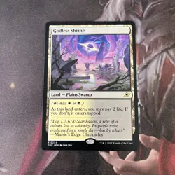 MtG Godless Shrine - NM - Edge of Eternities - Image 1