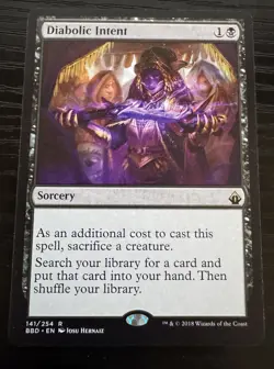 Diabolic Intent - Battlebond Magic the Gathering MTG - Image 1