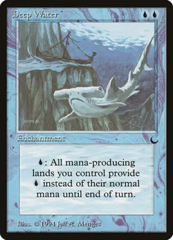 MTG Deep Water ** The Dark ** English (NM) - Image 1