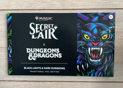 Secret Lair x Dungeons & Dragons: Black Lights & Dark Dungeons FOIL SEALED MTG - Image 1