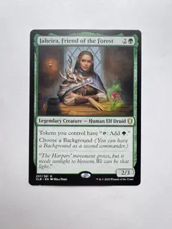 Jaheira, Friend of the Forest Commander Legends Rare Regular Green Legendary MTG - Image 1