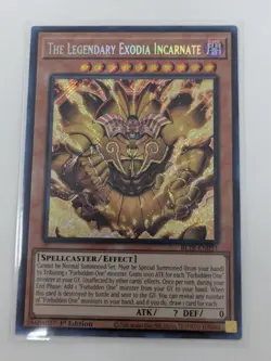 The Legendary Exodia Incarnate Secret Rare BLTR-051 1st Edition Mint Yugioh - Image 1