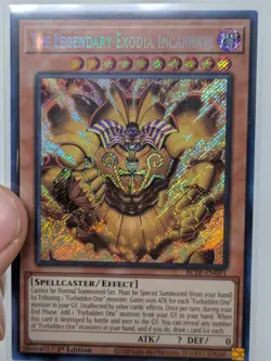 The Legendary Exodia Incarnate Secret Rare BLTR-051 1st Edition Mint Yugioh - Image 3