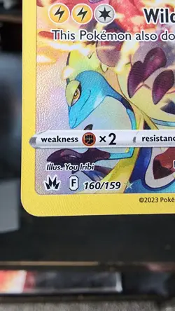 Pikachu Secret Rare Full Art 160/159 Crown Zenith 2023 NM+ Pokemon - Image 4