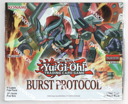 YUGIOH TCG BURST PROTOCOL ENGLISH 1ST EDITION FACTORY SEALED BOOSTER BOX - Image 1