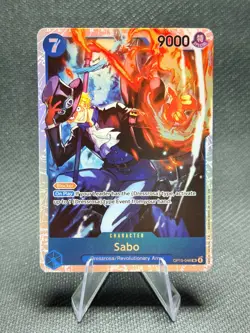 ONE PIECE OP15-046 SR Sabo Adventure on KAMI's Island English - Image 1
