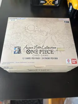One Piece TCG Anime 25th Anniversary Collection Booster Box EB-02 Factory Sealed - Image 1