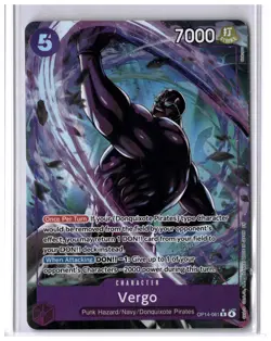 Vergo Alt Art Rare #OP14-061 R One Piece ENG - Image 1