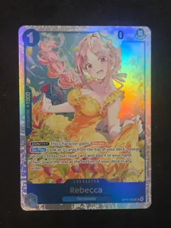 One Piece Adventure on Kami's Island Rebecca OP15-053 Super Rare SR NM - Image 1