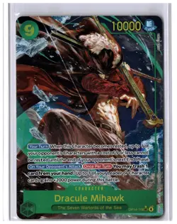 Dracule Mihawk Alt Art Secret Rare #OP14-119 SEC One Piece ENG - Image 1
