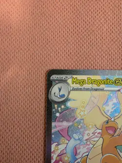 Mega Dragonite EX Full Art Holo Rare 290/217 ASC Pokemon TCG Card 2026 - Image 2