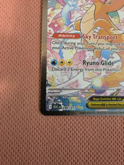 Mega Dragonite EX Full Art Holo Rare 290/217 ASC Pokemon TCG Card 2026 - Image 4