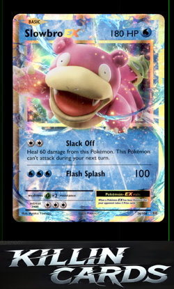 Slowbro EX 26/108 Pokemon Ultra Rare XY - Evolutions Card NM - Image 1