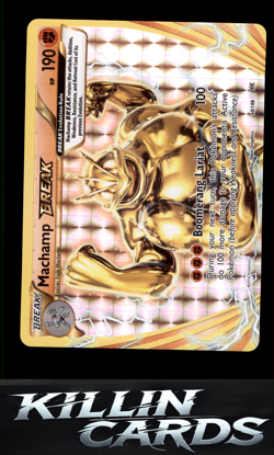 Machamp BREAK 60/108 Pokemon Rare BREAK XY - Evolutions Card NM - Image 1