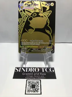 Pikachu VMax GOLD TG29/TG30 Lost Origin Pokemon Card Mint - Image 1
