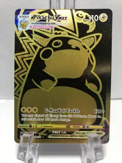 Pikachu VMax GOLD TG29/TG30 Lost Origin Pokemon Card Mint - Image 2