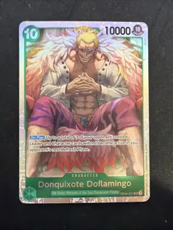 Donquixote Doflamingo OP04-031 Super Rare PRB01 The One Piece Card Game NM ENG - Image 1