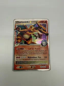 Pokemon TCG Charizard G LV.X DP45 Holo Promo Card LP Good Condition Free Ship! - Image 1