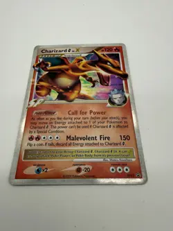 Pokemon TCG Charizard G LV.X DP45 Holo Promo Card LP Good Condition Free Ship! - Image 3