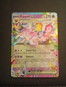 Espeon ex - (Prismatic Evolutions Stamp) 034/131 Miscellaneous Cards & Products - Image 1