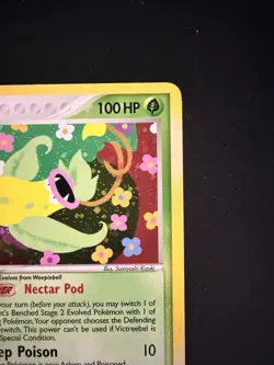 Pokemon TCG Victreebel EX Legend Maker Holo Card 13/92 Rare - Image 5