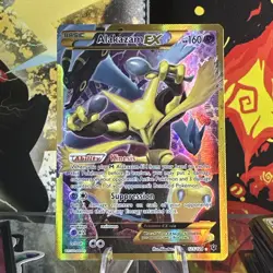 Alakazam EX Full Art Holo Ultra Rare Card 125/124 XY Fates Collide 2016 - Image 1