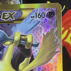 Alakazam EX Full Art Holo Ultra Rare Card 125/124 XY Fates Collide 2016 - Image 3
