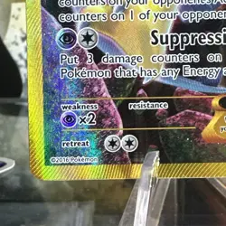 Alakazam EX Full Art Holo Ultra Rare Card 125/124 XY Fates Collide 2016 - Image 5
