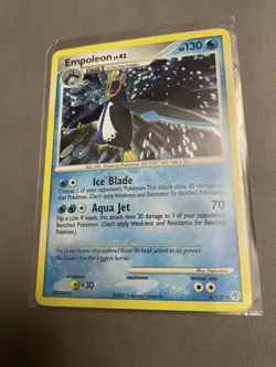 Pokemon Card TCG Empoleon LV. 42 Holo Rare Diamond & Pearl #4/130 - Image 2