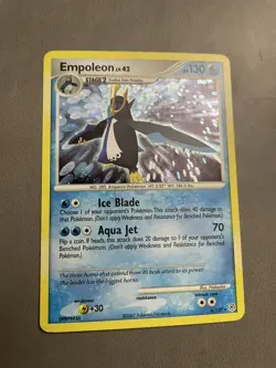 Pokemon Card TCG Empoleon LV. 42 Holo Rare Diamond & Pearl #4/130 - Image 5